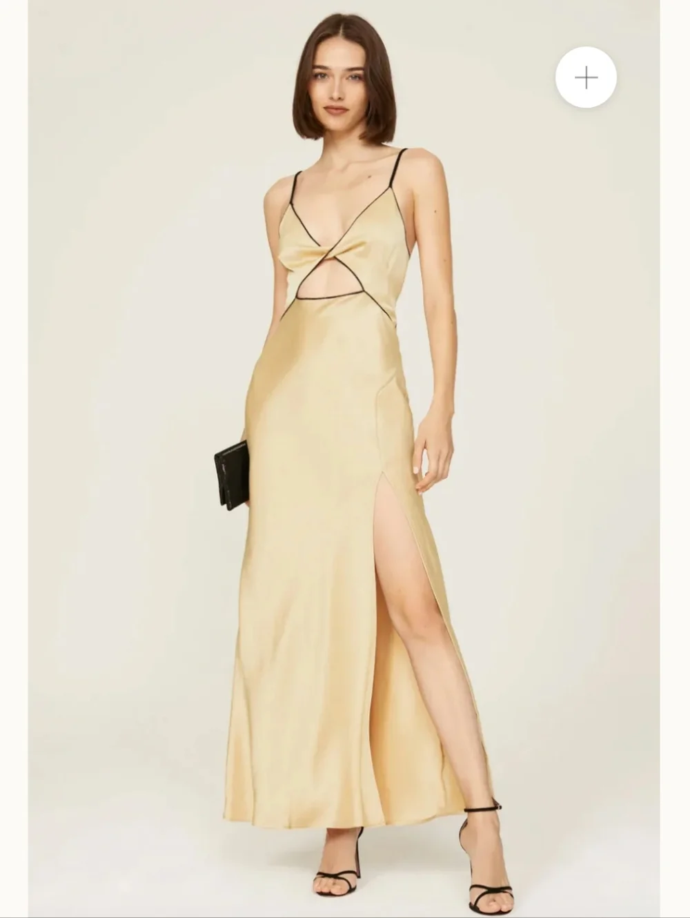 Bec & Bridge Hazel Cutout Slip Dress Size 8 - Picture 3 of 12